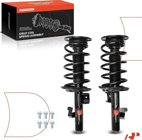 A-Premium Front Pair (2) Complete Strut & Coil Spring Assembly Compatible with Volvo S80 2007-2013, V70 2008-2010, XC70 2008-2016, Driver and Passenger Side in Saudi Arabia
