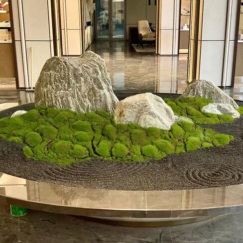 Artificial Moss Turf, 1x1m(3.2x3.2ft) DIY Simulation Artificial Moss for Patio, Balcony, Deck, Yard, Art Wall, Florist Decor in Saudi Arabia