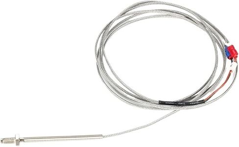 WRNT-02 M8 Screw K Type E J 1Meter 2M 3M 5M Wire Cable Connector Thermocouple Temperature Sensor for Temperature Controller(M8 J Type 1m) in Saudi Arabia