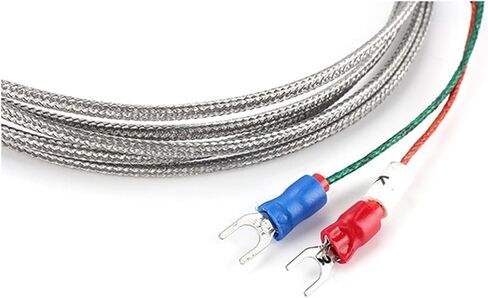 WRNT-02 M8 Screw K Type E J 1Meter 2M 3M 5M Wire Cable Connector Thermocouple Temperature Sensor for Temperature Controller(M8 J Type 1m) in Saudi Arabia