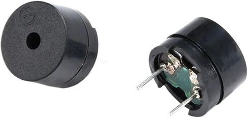 10pcs Universal Passive Buzzer Electromagnetic Impedance 16 ohms 16Ω AC 2KHz 3V 5V 12V Resistance Speaker in Saudi Arabia
