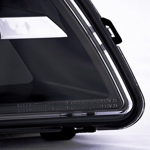 Front Bumper Fog Light Lamps Compatible with Volvo VNL Trucks 2018-2024, Clear Lens,Driver Left Side and Passenger Right Side (NORMAL WHITE) in Kuwait