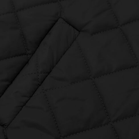 Quilted Jackets For Women Casual Lightweight Fall Jackets Zip up Winter Long Sleeve Stand Neck Warm Coat in Saudi Arabia