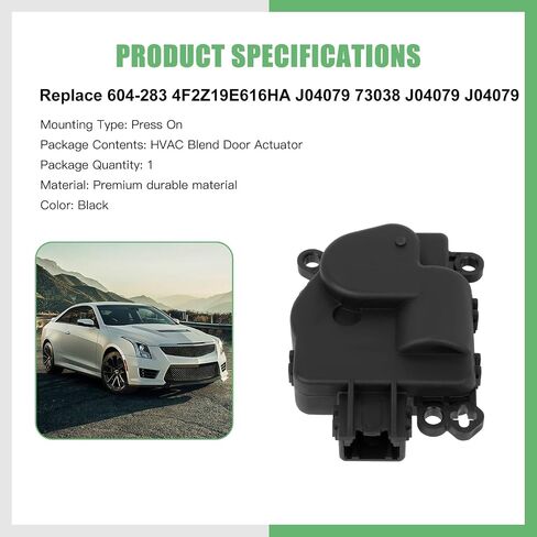 SCITOO HVAC Heater Blend Door Actuator for Toyota for Corolla 2003-2008,for Toyota for Matrix 2003-2008 604-905 Heater Blend Door Levers - Positon: Main; Recirculation in Saudi Arabia