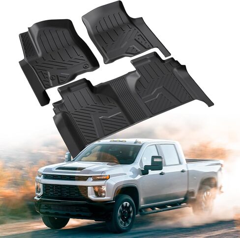 Cargo Liner and Seat Back Covers for 2016-2024 Dodge Durango, All-Weather TPE 3rd Row Backrest and Trunk Mats for 6/7-Passenger Models in Saudi Arabia