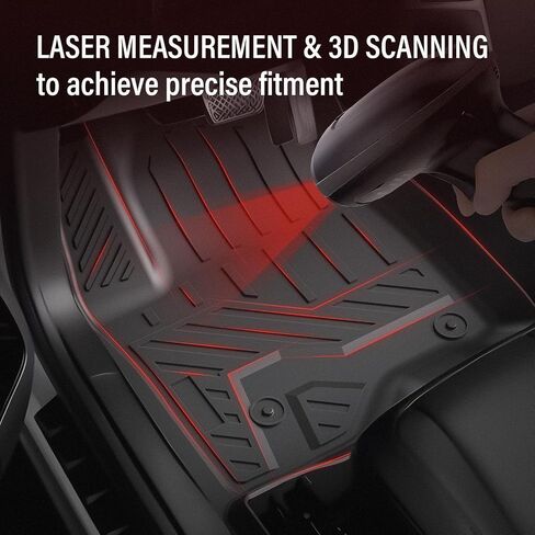 Cargo Liner and Seat Back Covers for 2016-2024 Dodge Durango, All-Weather TPE 3rd Row Backrest and Trunk Mats for 6/7-Passenger Models in Saudi Arabia