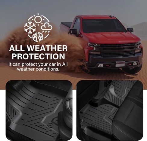 Cargo Liner and Seat Back Covers for 2016-2024 Dodge Durango, All-Weather TPE 3rd Row Backrest and Trunk Mats for 6/7-Passenger Models in Saudi Arabia
