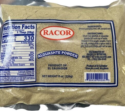ALGUASHTE POWDER SALVADOREÑO 8 ONZAS (1 PACK) in Saudi Arabia