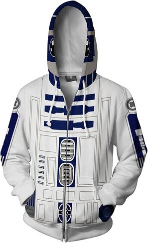 Adult SW Cosplay Hoodie Jacket Halloween Cosplay Costume Sweatshirt 3D Print Hoodies Men Women in Saudi Arabia