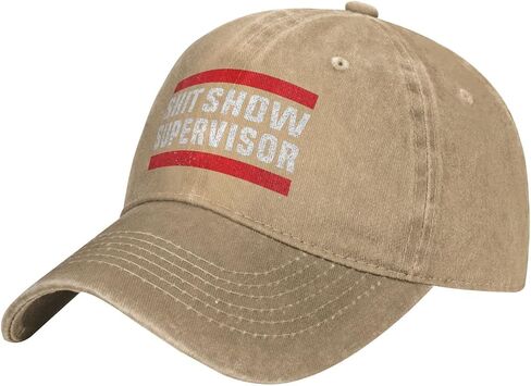 Shit Show Supervisor Hat Men Baseball Cap Fashionable Cap in Saudi Arabia