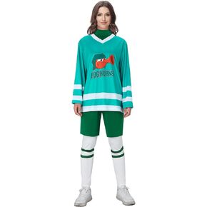 Women Riley Andersen Ice Hockey Jersey Costume Outfit Cartoon Characters Halloween Cosplay Team Uniform Suits in Saudi Arabia