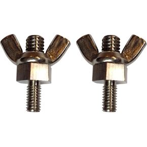 Marine Style Wing Nut Stainless Steel Battery Terminal Posts (Replace Any M8 Battery Screw Posts, 8mm) in Saudi Arabia