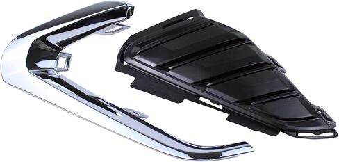Front Passenger Side Fog Light Cover Bezel and Molding Insert Chrome for GMC Terrain 2018-2021 in Saudi Arabia