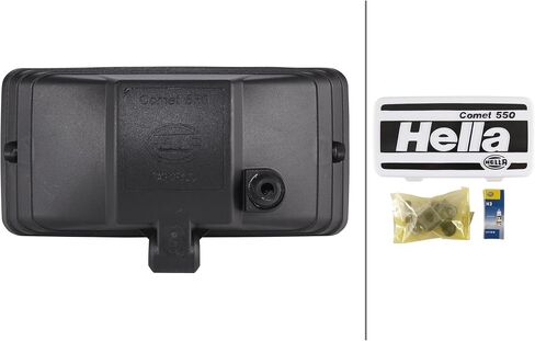 HELLA 005700471 550 DRIVING LIGHT (CLEAR LENS) H3 12V SAE/ECE, Multi in Saudi Arabia