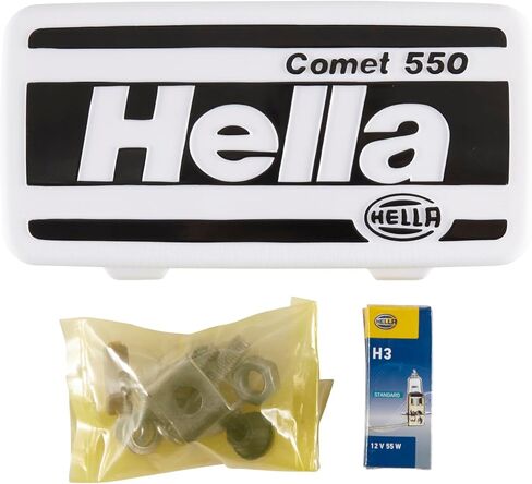 HELLA 005700471 550 DRIVING LIGHT (CLEAR LENS) H3 12V SAE/ECE, Multi in Saudi Arabia