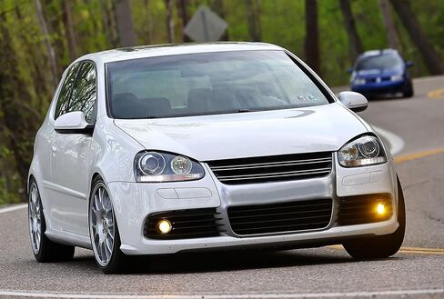 iJDMTOY Euro Clear Lens Projector Fog Light المساكن مع مصابيح الهالوجين، محولات، متوافقة مع Volkswagen Golf MK5، Jetta V in Saudi Arabia