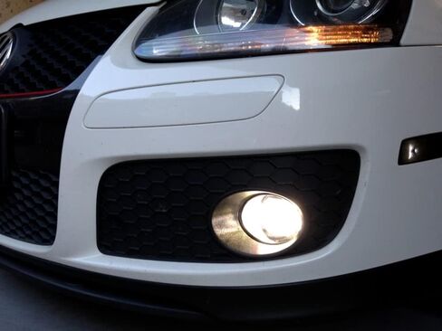iJDMTOY Euro Clear Lens Projector Fog Light المساكن مع مصابيح الهالوجين، محولات، متوافقة مع Volkswagen Golf MK5، Jetta V in Saudi Arabia