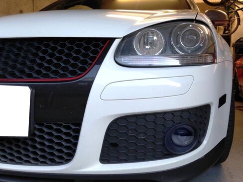 iJDMTOY Euro Clear Lens Projector Fog Light المساكن مع مصابيح الهالوجين، محولات، متوافقة مع Volkswagen Golf MK5، Jetta V in Saudi Arabia