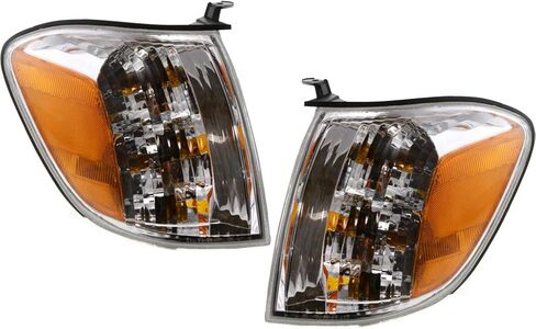 CarLights360: For 2005 2006 2007 Toyota Tundra Turn Signal Light Assembly Driver and Passenger Side Pair Limited/SR5 Double Cab | w/Bulbs DOT Certified | TO2531147, TO2530147 | 815100C030, 815200C030 in Saudi Arabia