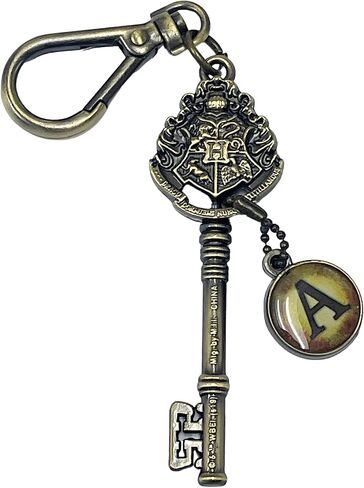 Monogram Harry Potter Letter A Brass Keychain in Saudi Arabia