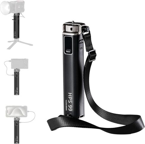 SmallRig 99WH/6800MAH Battery Grip ، مع شحن سريع PD100W ، D-TAP ، 2 منافذ USB-C ، مقبض الطاقة لكاميرات Sony FX3/FX30/ZV-E10 ، مقبض البطارية لـ GOPRO HERO 13/12/11/10/9 in Kuwait