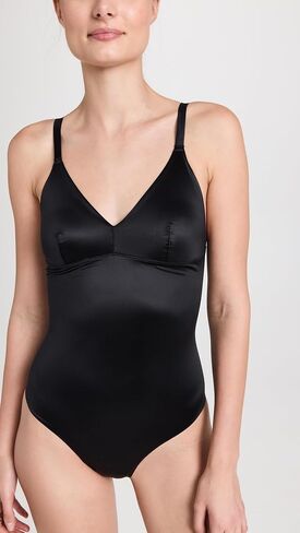 بدلة للجسم من الساتان بتصميم Spanx، 3X، أوركيد فاتح in Kuwait