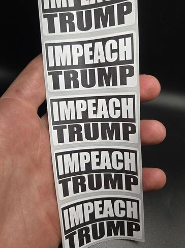 50PCS Impeach Trump Stickers Bulk lot Label Decals in Saudi Arabia