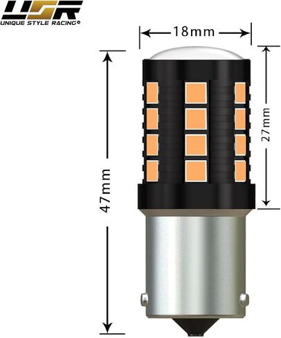 USR Canbus لا يوجد خطأ في إشارة الانعطاف الكهرماني ومصابيح LED احتياطية بيضاء عكسية - ترقية 4 قطع متوافقة مع مصابيح خلفية شاحنة تويوتا تاكوما بيك أب 2001-2004 (تناسب المخزون والعلامة التجارية DEPO) in Kuwait