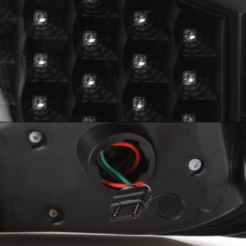 AKKON - لـ 07-12 نيسان ألتيما L32A 4DR سيدان أسود مدخن LED مجموعة مصابيح ضوء الفرامل الخلفية in Saudi Arabia