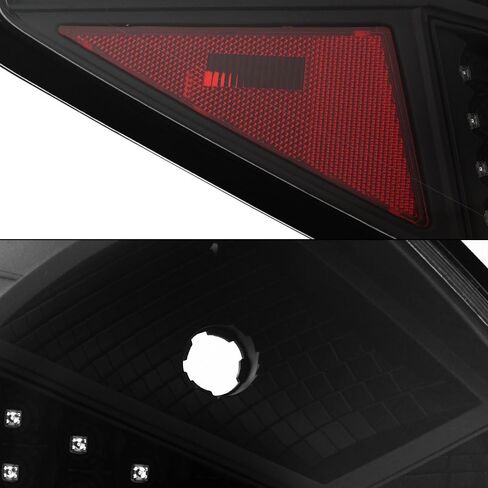 AKKON - لـ 07-12 نيسان ألتيما L32A 4DR سيدان أسود مدخن LED مجموعة مصابيح ضوء الفرامل الخلفية in Saudi Arabia