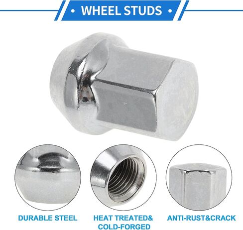 5 Pcs M14x1.5 Lug Nuts for Land Rover Discovery Sport 2015-2021 Alloy Steel Wheel Lug Nuts No.T4A2670/LR001381/9G911K024AA Silver Tone in Saudi Arabia