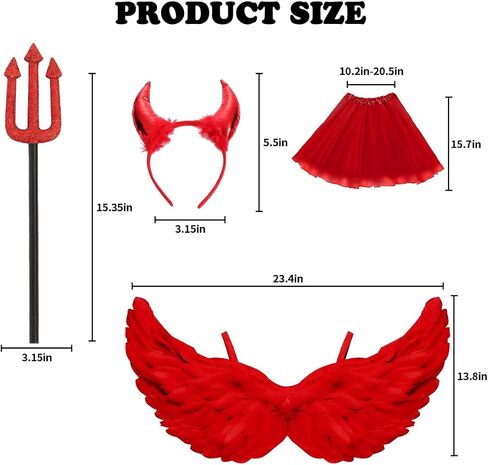 WILDPARTY Angel Costume Accessories for Women in Saudi Arabia