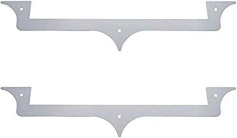United Pacific 10927 Stainless Steel Emblem Accent for Kenworth, Mounting Hardware Included – Pack of Two in Saudi Arabia