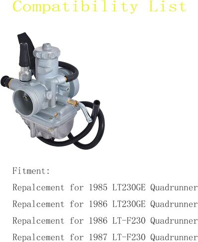 استبدال المكربن ​​WFLNHB لـ 1985-1987 سوزوكي LT230 LTF230 Quadrunner Carb 13200-18A10 in Saudi Arabia