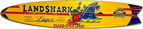 Landshark Parrot Fishtail Surfboard 46.5 in x 9 in x .05 in in Saudi Arabia