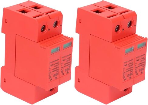 2P Protective Devices 2pcs 2P Protective Devices 40KA DC Photovoltaic Arrester with Remote Protectors (DC 500V) in Saudi Arabia