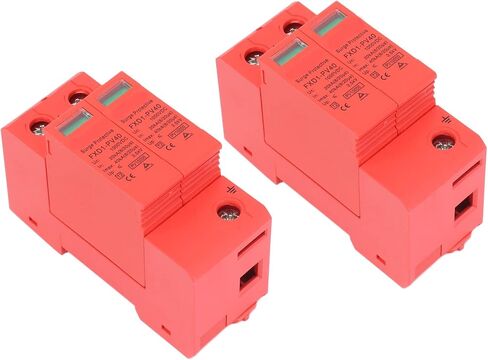 2P Protective Devices 2pcs 2P Protective Devices 40KA DC Photovoltaic Arrester with Remote Protectors (DC 500V) in Saudi Arabia
