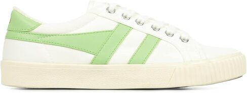 حذاء رياضي نسائي من Gola Tennis Mark Cox، أبيض فاتح/أخضر فاتح، 8.5 in Kuwait