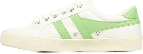حذاء رياضي نسائي من Gola Tennis Mark Cox، أبيض فاتح/أخضر فاتح، 8.5 in Kuwait