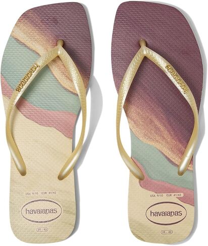 شبشب نسائي نحيف مربع الشكل من Havaianas in Kuwait