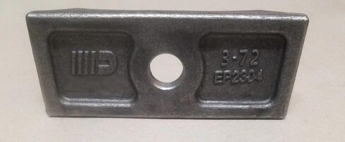 003-072-00 Spring Seat for 5" tube 10K axle 2.5" wide spring for DEXTER - Trailer Spring Seat in Saudi Arabia