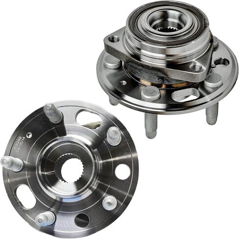 Detroit Axle - Wheel Bearing Hubs Kit for Chevy Malibu Equinox Cadillac CTS Buick Regal Allure Lacrosse GMC Terrain Saab 9-5, Front or Rear Wheel Bearing & Hubs Wheel Lug Nuts Socket Keys Replacement in Saudi Arabia