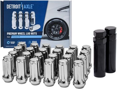 Detroit Axle - Wheel Bearing Hubs Kit for Chevy Malibu Equinox Cadillac CTS Buick Regal Allure Lacrosse GMC Terrain Saab 9-5, Front or Rear Wheel Bearing & Hubs Wheel Lug Nuts Socket Keys Replacement in Saudi Arabia