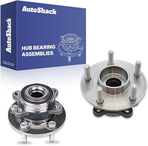 AutoShack Front or Rear Wheel Hub Bearing Assemblies with ABS| Replacement for 2013-2020 Ford Fusion 2013-2016 Lincoln MKZ | 2-PC in Saudi Arabia