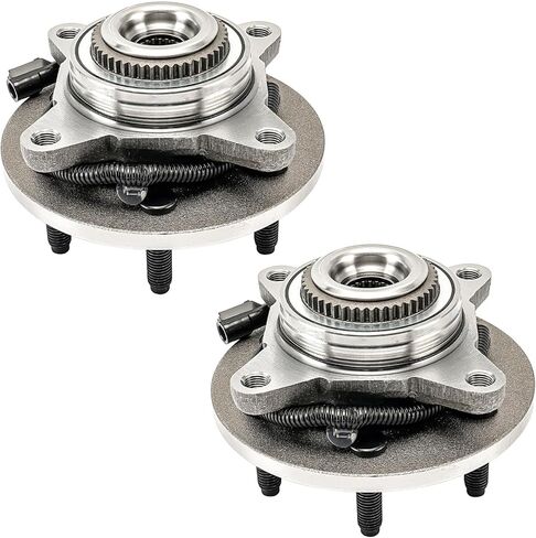 Torchbeam 515079 Pair 4WD Front Wheel Hub and Bearings for 2004-2008 Ford F-150, 2006-2008 Lincoln Mark LT, 6 Lugs w/ABS Wheel Hub Assembly in Saudi Arabia