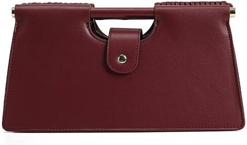 Trendy Evening Clutch Purses Women Woven Pu Leather Bag Top Handle Evening Handbag Elegant Shoulder Purse Crossbody Satchel in Kuwait