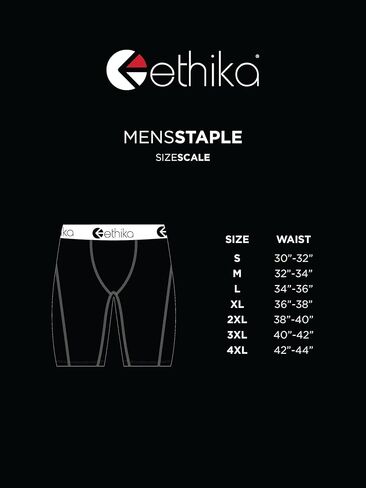 Ethika Mens SubZero Staple Boxer Brief | Black in Kuwait