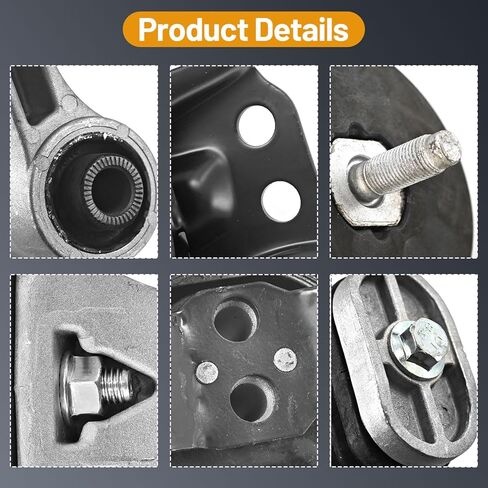 A71204 A71200 A71201 3Pcs Engine Motor Mount and Transmission Mount Set Compatible with Kia Sedona 3.3L V6 2015-2021 21950-A9001 21810-A9000 21830-A9001 in Kuwait