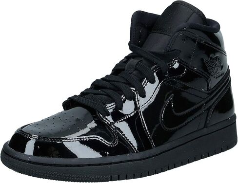 NIKE Air Jordan 1 Retro Hi Og Womens Shoes Size - 7 Black/University Red-White in Saudi Arabia