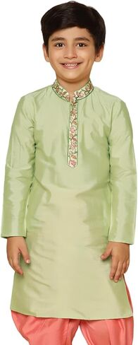 كورتا للأولاد من KISAH - مقاس عادي مع ياقة الماندرين|ملابس احتفالية هندية تقليدية in Kuwait